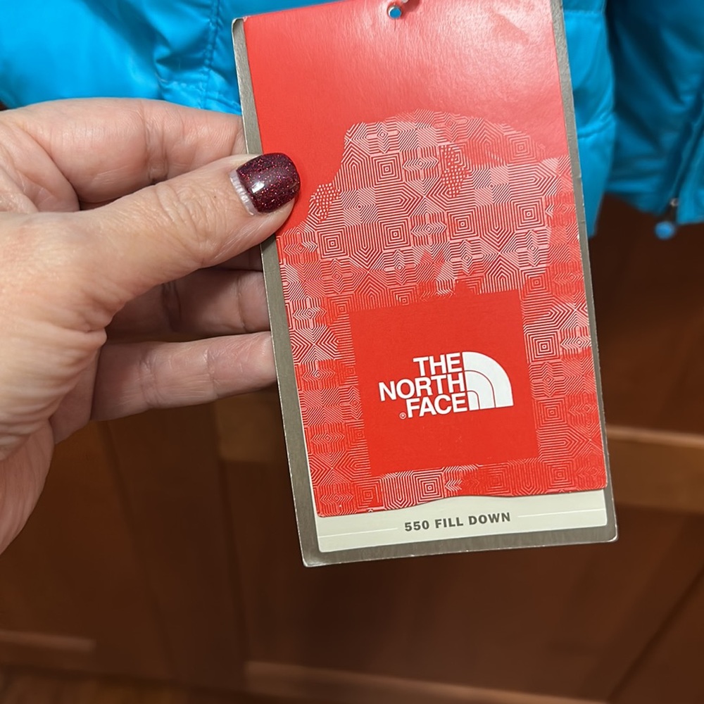 Women’s destiny down jacket ; turquoise - Picture 2 of 4
